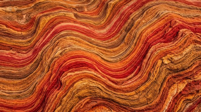 Vibrant Danxia Landform Color Matrix Abstract Texture Background