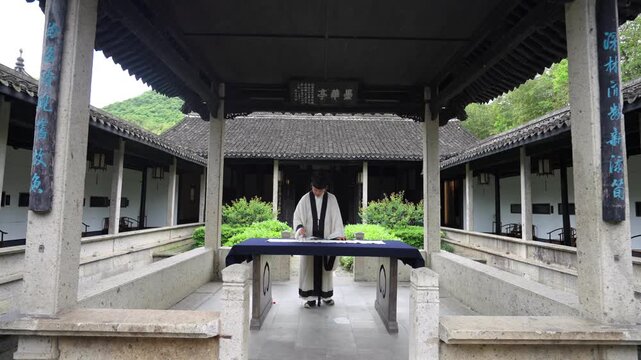 Lanting Pavilion Shaoxing &ndash; Birthplace of the World&rsquo;s Greatest Cursive Script
Ancient Chinese Calligraphy Culture &ndash; Wang Xizhi Preface to Orchid Pavilion， Ancient Chinese calligraphy，Wang Xizhi Lantin