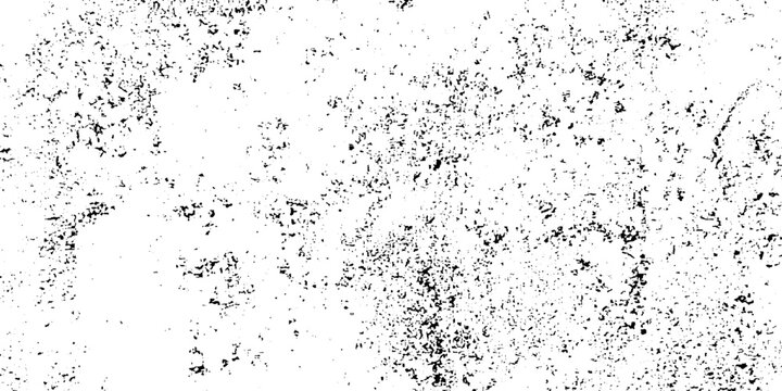 Grunge vintage white and black vector wall distressed dirty noise rust cracked pain background. messy dusty chalk splat dirt rusty noise overlay concrete wall texture background.