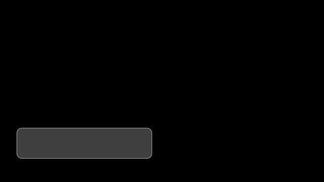 Clean Blank Lower Third Text Placeholder Animation on Bottom Left