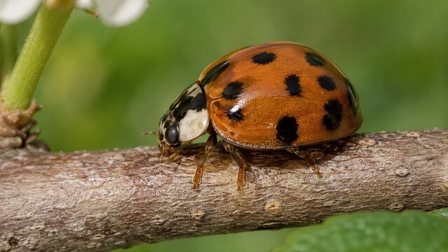 Asian Lady Beetle Color Morph Macro