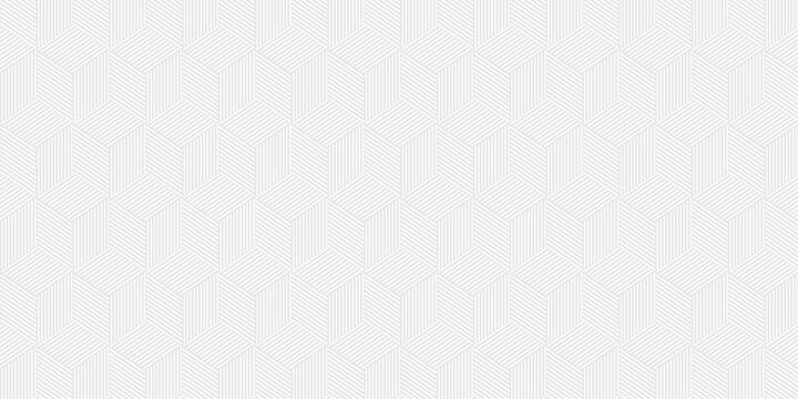 Geometric cube and square vector seamless tile decoration mosaic design. Illustration textile mesh stripe line vintage element.