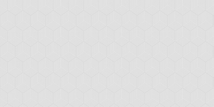 Geometric cube and square vector seamless tile decoration mosaic design. Illustration textile mesh stripe line vintage element.