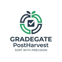 Fototapeta premium Gradegate Postharvest Logo Design.
