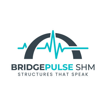 Bridge Pulse SHM Logo Design.