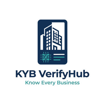 KYB VerifyHub Business Identification Logo.