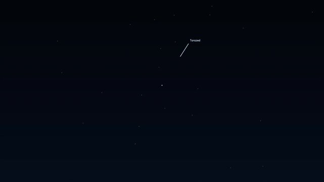 Aquila Altair Tarazed Alshain Eagle constellation educational labeled animation accurate night sky star field map glowing golden lines connecting bright stars deep space astronomy cosmos astrophysics