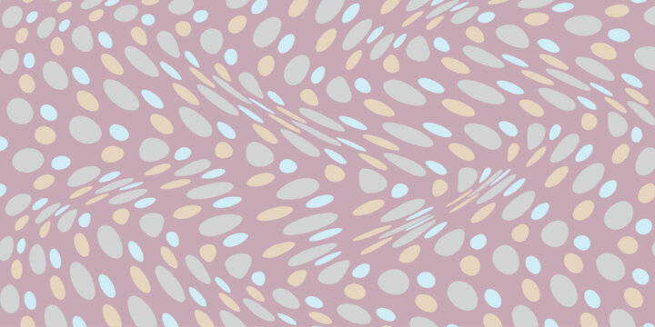simple coloring big small dot wave pattern for banner poster background.