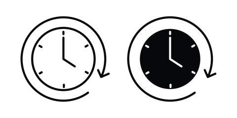 Down time icon. symbol pictogram. UX UI icon © Hunt