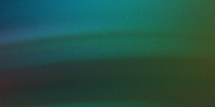 Abstract background featuring soft gradient transition from deep teal to dark forest green with grainy noise texture visual effect.