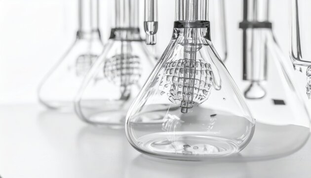 Glass Buchner Funnels with Fritted Discs for Vacuum Filtration