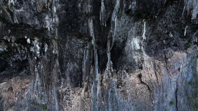 View of Saipan Suicide Cliff in Northern Mariana Islands From Above