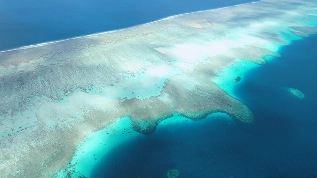 Drones Capture Clear Image of Majuro Coral Atoll in Marshall Islands