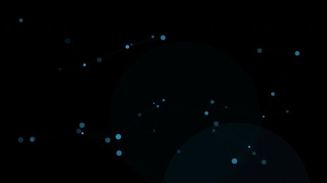 Digital bokeh particles swirling in the dark night sky ideal for background, abstract designs, festive graphics, and creative projects.