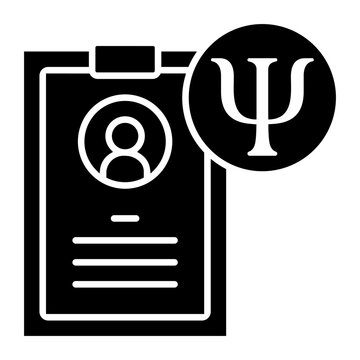 Psychology icon vector. Psychologist Illustration sign. Group therapy symbol or logo.