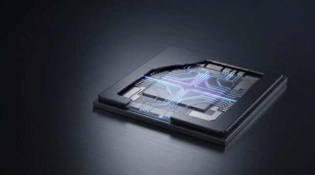 Photonic computer chip with visible light-based data pathways