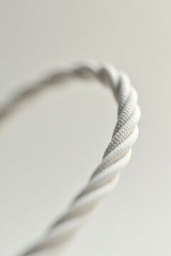 Detalle del bucle del cable de carga