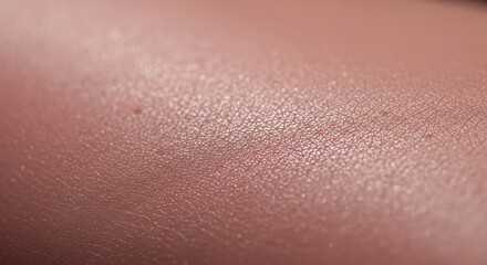 Fototapeta premium Close-up of Human Skin Texture with Visible Pores and Glands.