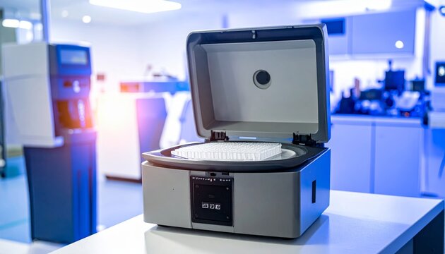 Open PCR Thermocycler for DNA Amplification in a Lab