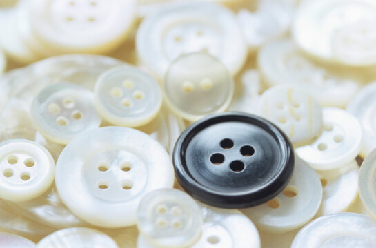 Buttons, close-up