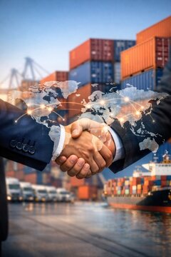 Global trade handshake agreement