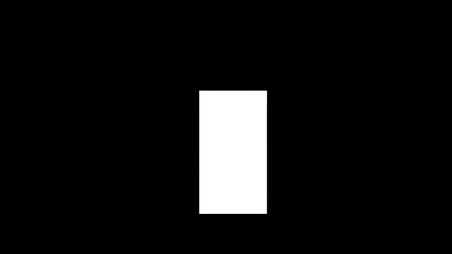 Simple looping alpha channel battery charging empty to full, battery capacity level 4k animation. Electric car charge, phone charging recharging status 4k animation to use for technology, cellphone. 