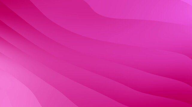 Vibrant pink abstract background with wavy gradient lines and soft blend of colors