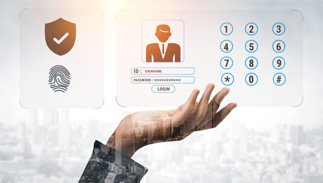 A multi factor authentication system for digital security and access control. Using passwords, biometrics, and PIN codes for secure user login. Motif
