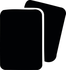 foot ball card for referee icon design vector symbol © MDAMINUL
