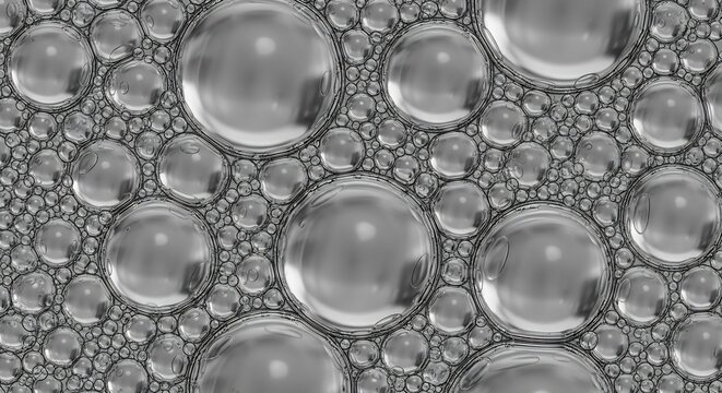 Monochromatic Bubbles: A Study in Light and Surface Tension.