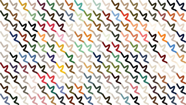 Colorful line pattern design illustration background