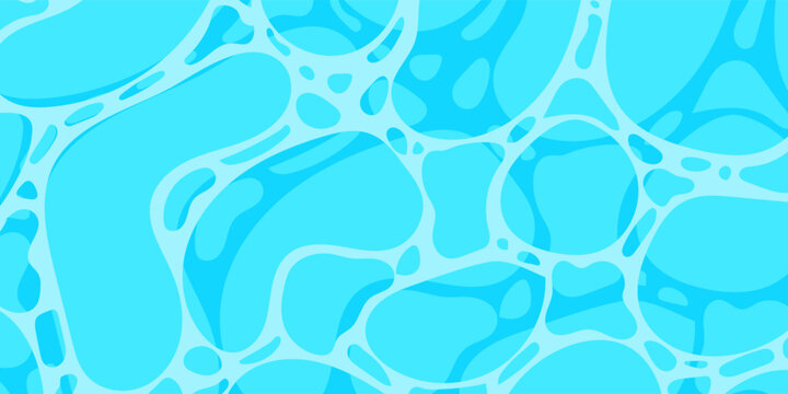 Swimming pool ripple water texture surface background.Summer, ocean, sea, marine wave abstract background.Vector graphic illustration.