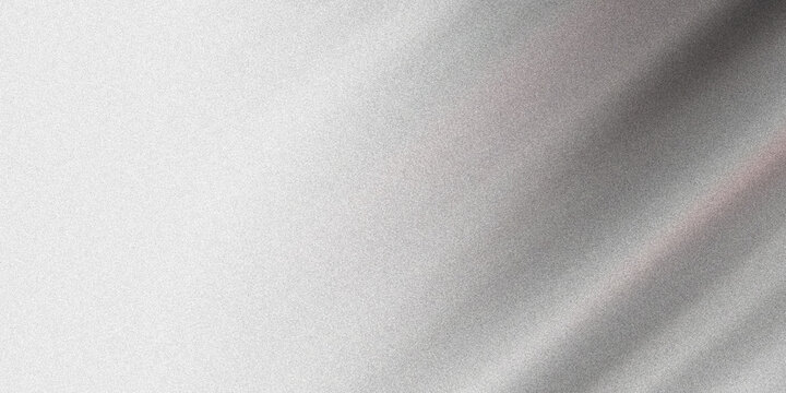 Abstract grainy grey gradient background with diagonal texture and soft shadow effects creating elegant minimalist composition.