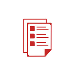 Obraz premium Documents Icon for Data Management and Organization