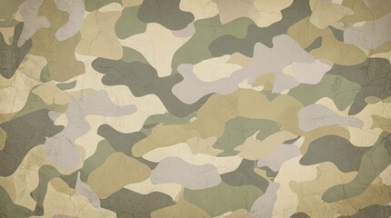 Fototapeta premium Celebrating international day of the world's indigenous people with camouflage patterns