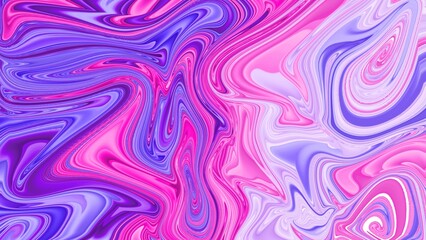 Fototapeta premium Vibrant Pink and Purple Liquid Marble Abstract Background Texture 
