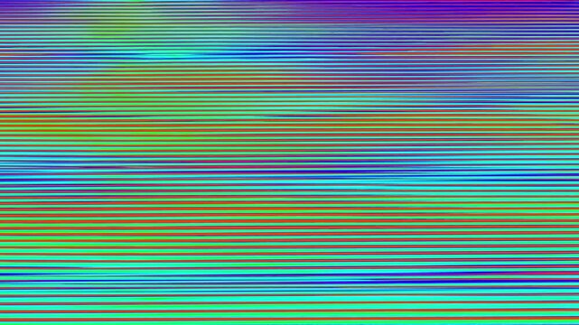 Noise on a old TV screen. Static tv noise colourful glitch effect, static white noise television, tv no signal. TV