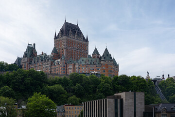 Fototapeta premium Chateau Frontenac - Quebec City, Quebec, Canada