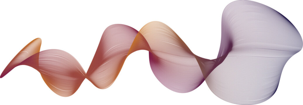 Abstract bright gradien dynamic flowing wave lines design element. Abstract wavy lines multi color gradient vector illustration. Abstract colorful gradient blend wave lines and technology background.