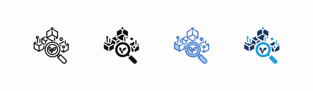 Set of generate icon collection in multiple style. Icon suitable for web and mobile application