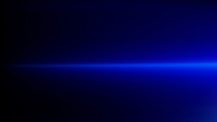 Obraz premium blue light beam on black background abstract technology concept