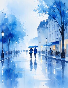 雨の光る風景 (タテ)
rainy season
