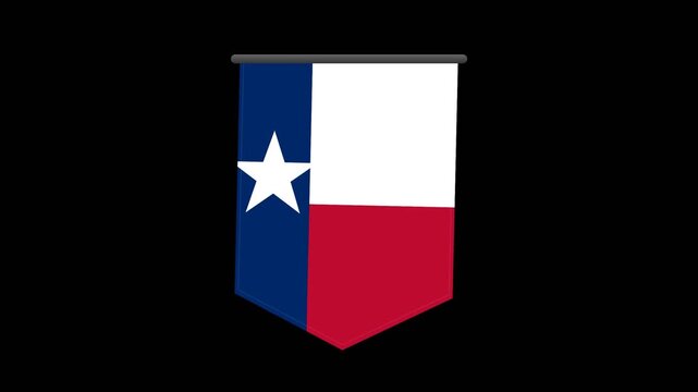 Texas state flag emblem symbol.