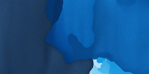 A 3d vector illustration of a torn paper world map over a blue abstract grunge texture depicting the earth and ocean geography © HMRabiul