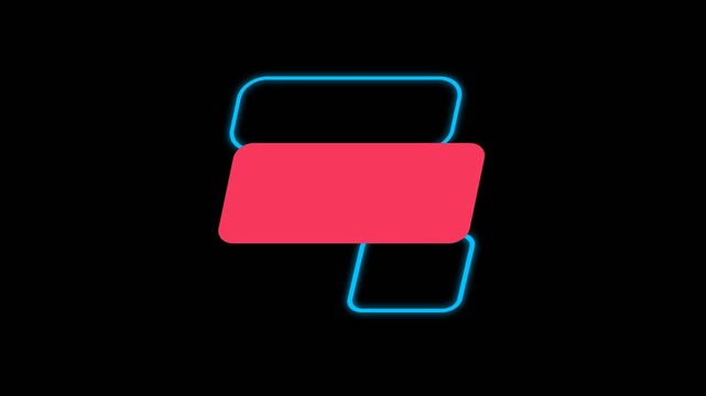 particles glowing reveal effect with blank sign box for text motion graphic title