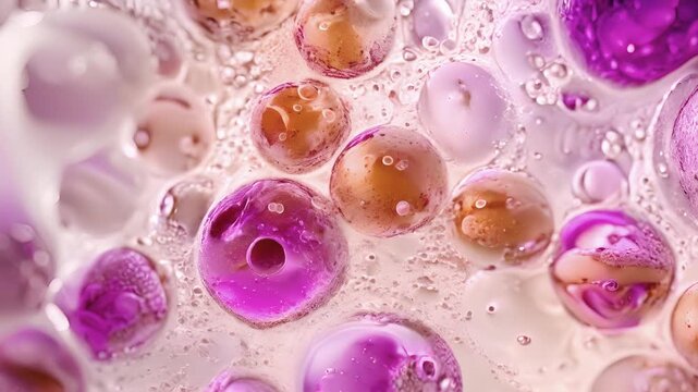 A collection of adipocytes or fat cells interspersed with developing cells in the bone marrow.