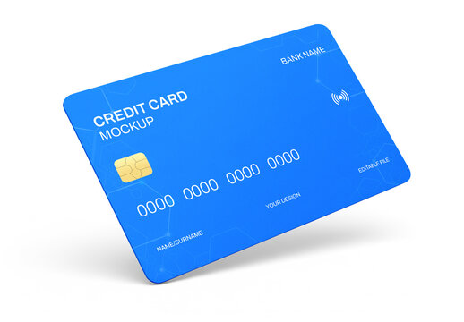 Credit and Debit Card Mockup