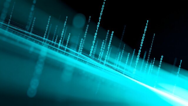 Digital binary code stream