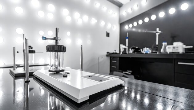 Spectrophotometer Cuvette Holder with Empty Sample Slot