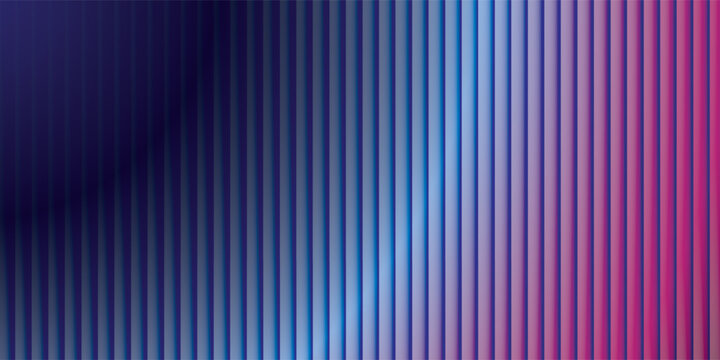 Vibrant circular gradient pattern with ribbed fractal glass texture effect blending blue purple colors. Futuristic background with fluorescent wave effect perfect for creative digital designs. Vector